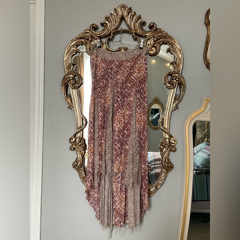 Free People, High-Low Maxi Skirt, RARE